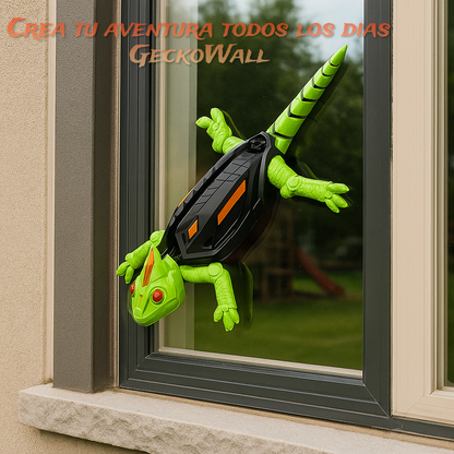 GeckoWall | Juguete inteligente que escala paredes, recargable a control remoto.