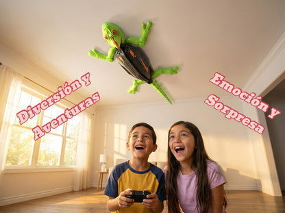 GeckoWall | Juguete inteligente que escala paredes, recargable a control remoto.