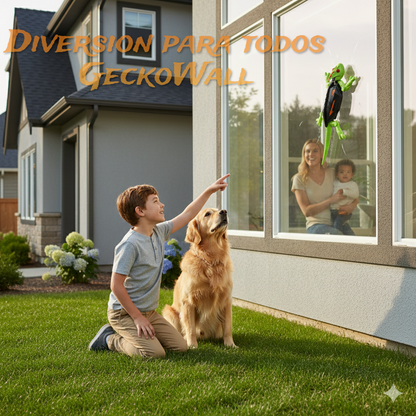 GeckoWall | Juguete inteligente que escala paredes, recargable a control remoto.